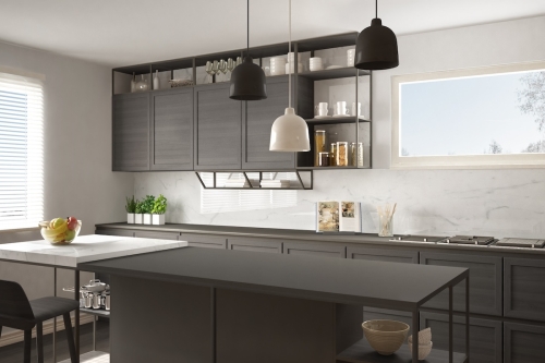 Κουζίνα, ντουλάπια κουζίνας, pvc, ακρυλικό, pet, οικονομική κουζίνα, έπιπλα κουζίνας, κουζίνες, kitchen art, kitchen, μοντέρνα κουζίνα, minimal kitchen design, Iris