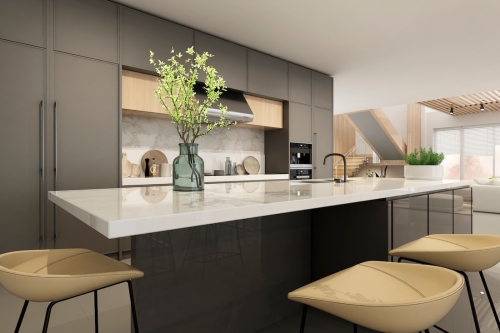 Κουζίνα, ντουλάπια κουζίνας, pvc, ακρυλικό, pet, οικονομική κουζίνα, έπιπλα κουζίνας, κουζίνες, kitchen art, kitchen, μοντέρνα κουζίνα, minimal kitchen design, Alcyone