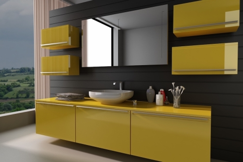 Modern,Bathroom,3d,Interior,Rendering
